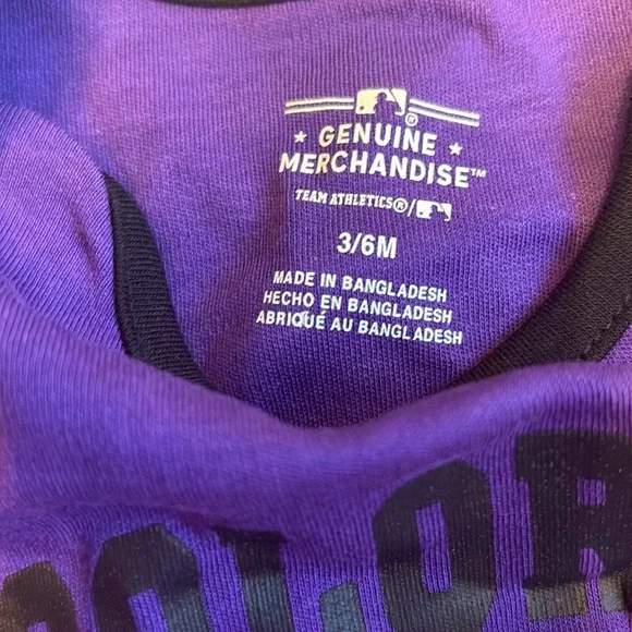 NEW [MLB] Colorado Rockies Full Season Growth Stage Set, Newborn to 6/9 Months! - Picture 9 of 11